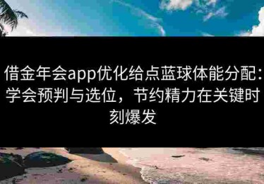 借金年会app优化给点蓝球体能分配：学会预判与选位，节约精力在关键时刻爆发